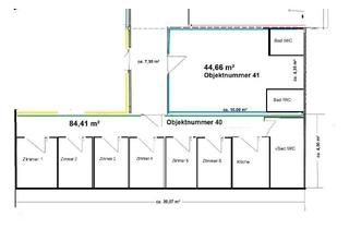 Immobilie mieten in 86165 Lechhausen, CityHome | Gewerbliche Unterkunftseinheit mit 6 Einzelzimmern und Gemeinschaftsbereich