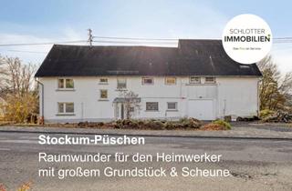 Einfamilienhaus kaufen in 56459 Stockum-Püschen, Haus für den Handwerker mit großem Grundstück