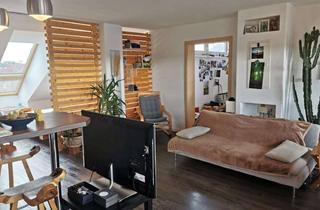 Wohnung mieten in 86633 Neuburg, Exklusive, teil möblierte Dachgeschosswohnung mit Homeoffice, Balkon und hochwertiger Ausstattung in