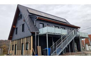 Wohnung mieten in Wasserwerkstraße, 98553 Schleusingen, Erstbezug neue Moderne 2,5-Zimmer Maisonette in Erlau mit Balkon