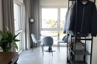 Wohnung mieten in Maischer Straße, 85386 Eching, Helle, vollmöblierte 1-Zimmer-Neubauwohnung – Rundum sorglos Paket in Eching