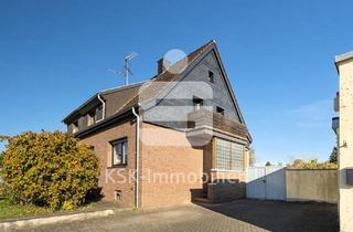 Doppelhaushälfte kaufen in 50374 Erftstadt, Ein- bis Zweifamiliendoppelhaushälfte mit viel Platz und herrlichen Außengelände sucht neue Familie!