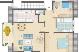 Wohnung kaufen in 61250 Usingen, Ruhige großzügige Dachgeschosswohnung mit zusätzlichem Dachstudio