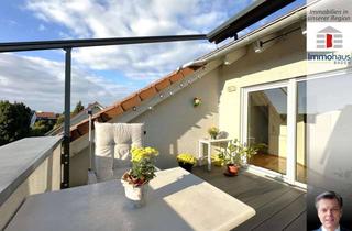 Wohnung kaufen in 76461 Muggensturm, Neu in Muggensturm hereinbekommen: Bezaubernde 4,5-Zi.-Eigentumswohnung mit schöner Dachterrasse