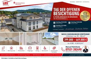 Wohnung kaufen in Im Muggenried, 78359 Orsingen-Nenzingen, Sofort bezugsbereit. NEUBAU - ERSTBEZUG - EH40