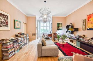 Wohnung kaufen in 10781 Schöneberg, Altbau-Eleganz in Bestlage – 130 m² Erdgeschosswohnung mit zwei Terrassen in Schöneberg