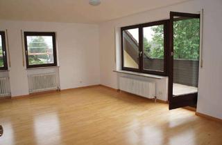 Wohnung mieten in 91052 Erlangen, Zentral gelegene, sonnige 3-Zimmer-DG-Wohnung mit EBK und Loggia - kaum Schrägen