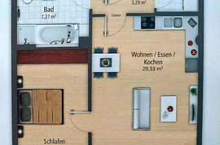 Wohnung mieten in Sommerstraße 12a, 90762 Fürth, Helle 2 Zimmer Wohnung in TOP Lage, neben Stadtpark Fürth