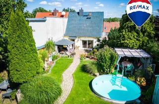 Doppelhaushälfte kaufen in 39517 Dolle, Liebevoll modernisierte Doppelhaushälfte mit traumhaftem Garten in Dolle