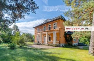Villa kaufen in 15569 Woltersdorf, IMMOBERLIN.DE – Toplage! Perfekt sanierte Villa mit phantastischem Parkgarten