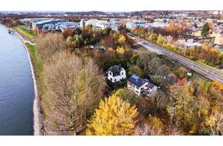 Villa kaufen in 53227 Oberkassel, Absolute Rarität in 1. Reihe zum Rhein in Bonn !! Freistehende Villa mit Ausbaupotenzial!