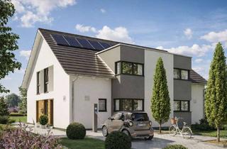 Villa kaufen in 91486 Uehlfeld, Gemeinsam wohnen, individuell leben - stilvolles Doppelhaus zum Wohlfühlen