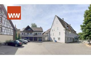 Haus kaufen in 73572 Heuchlingen, Ehemalige Gaststätte mit Saal, Metzgerei, separatem EFH und weiteren Nebengebäuden zu verkaufen
