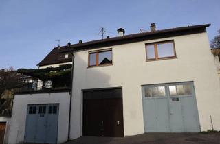 Einfamilienhaus kaufen in 74245 Löwenstein, Charmantes, kleines Einfamilienhaus in Löwenstein mit schöner Terrasse und zwei großen Garagen