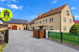 Bauernhaus kaufen in 01558 Großenhain, Ideal für Tierhaltung! Bauernhof für 1 o. 2 Familien mit 6500qm Weideland