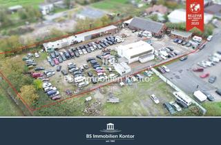 Gewerbeimmobilie kaufen in 26759 Hinte, Nähe Emden! Großzügiger Schrottplatz mit diversen Hallen im Gewerbegebiet!