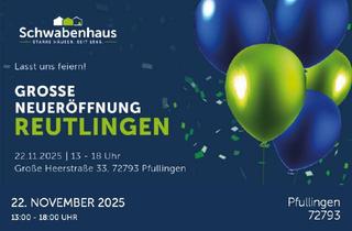 Grundstück zu kaufen in 72770 Reutlingen, Grundstück in Reutlingen zu verkaufen – Live-Beratung am Samstag zur Büroeröffnung!