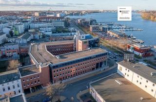 Büro zu mieten in 18055 Kröpeliner Tor-Vorstadt, Büro- und Gewerbeflächen am Rostocker Warnowufer ca. 1.100 m² | 3. Obergeschoss | www.LUTTER.net