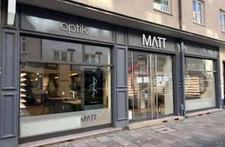 Geschäftslokal mieten in Hohenzollernstraße 13, 80801 Schwabing-West, schöne Ladenfläche mit großer Schaufensterfront