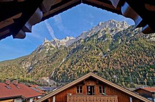 Wohnung mieten in 82481 Mittenwald, Helle 2-Zimmer-Wohnung im 2. OG mit Balkon in Mittenwald