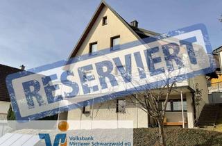 Einfamilienhaus kaufen in 78136 Schonach, Zuhause ankommen, Aussicht genießen - Einfamilienhaus in naturnaher Wohnlage mit Blick über Schonach