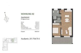 Wohnung kaufen in 26340 Zetel, Wohnen am Urwald - 17 moderne Eigentumswohnungen in Neuenburg WG 2 kaufen