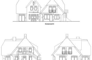Immobilie kaufen in 25813 Husum, Idyllisches Baugrundstück mit genehmigtem Vorhaben im charmanten Landschaftsschutzgebiet.