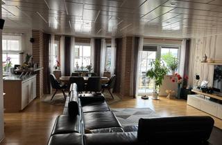 Doppelhaushälfte kaufen in 55452 Dorsheim, Architektenhaus mit zwei Einliegerwohnungen, Garten und Garage