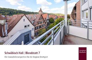 Loft kaufen in Blendstatt, 74523 Schwäbisch Hall, Loftartige 4,5-Zi.-Whg. im 2. OG, Erstbezug nach Kernsanierung, Parkett, Balkon +++
