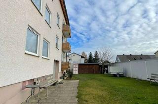 Wohnung kaufen in Ernst-Feller-Str. 22, 89415 Lauingen, Freistehende 2-Zimmer-Wohnung mit Garage, Balkon und viel Potenzial in ruhiger Lage von Lauingen