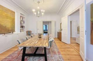 Wohnung kaufen in Fritz-Schloß-Park, 10559 Tiergarten, Elegante Altbauwohnung mit Design-Konzept nahe Fritz-Schloß-Park