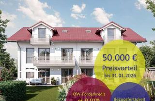 Wohnung kaufen in Ringbergstr. 18, 82054 Sauerlach, JETZT 50.000€ SONDERZUSCHUSS SICHERN! - Sonnige 5-Zi.-Maisonette-Gartenwohnung in Sauerlach