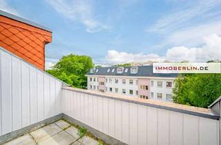 Wohnung kaufen in 13403 Reinickendorf, IMMOBERLIN.DE - Top saniert: Sonnige Dachgeschosswohnung mit Südterrasse & schönem Ambiente