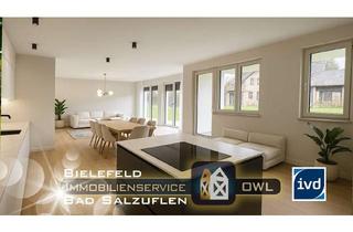 Wohnung kaufen in 32108 Bad Salzuflen, ::: Premium Neubauwohnung I Villa I OG Balkon I Garten I PV I Bestlage I Garage :::