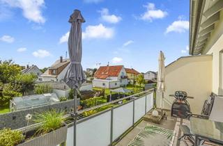 Wohnung kaufen in 86462 Langweid, Moderne 3-ZKB Neubauwohnung im Zweitbezug in toller Lage mit guter Anbindung. Sofort frei!