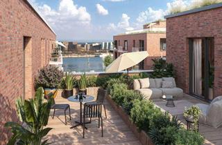 Penthouse kaufen in Willy-Brandt-Ufer, 24143 Gaarden-Ost, Traumhafte Penthouse 4-Zimmer-Neubauwohung Süd-Terrasse-West-Balkon im Baufeld XIII an der Hörn