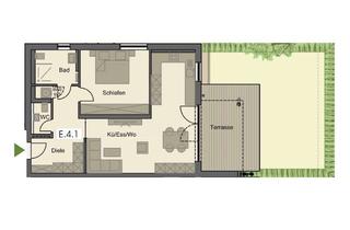 Wohnung mieten in 87772 Pfaffenhausen, Exklusiver Erstbezug in Pfaffenhausen: Helle 2-Zimmer-Wohnung mit Terrasse und Garten