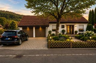 Einfamilienhaus kaufen in 73344 Gruibingen, Familien Domizil! Idyllisches freistehende Einfamilienhaus mit Blick ins Grüne!