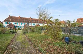 Reihenhaus kaufen in 79576 Weil am Rhein, Denkmalgeschütztes Reihenhaus in der Gartenstadt Leopoldshöhe/Weil am Rhein mit idyllischem Garten