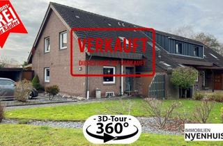 Reihenhaus kaufen in 26826 Weener, verkauft ** gepflegtes Reihenhaus mit Garage u. überdachter Terrasse ** provisionsfrei für den Käufer