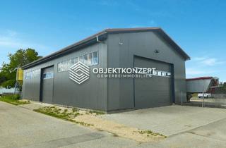 Gewerbeimmobilie mieten in 78598 Königsheim, Gewerbehalle mit Power: 4 Sektionaltore, Starkstrom, 5 m Deckenhöhe & Raum für Wachstum