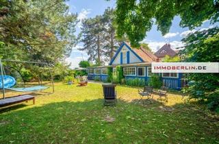 Anlageobjekt in 14542 Werder (Havel), IMMOBERLIN.DE - Eindrucksvolles ca. 4.367 m2 großes Wassergrundstück mit Häusern & Lauben in Werder