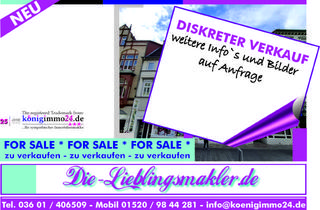 Anlageobjekt in 99974 Mühlhausen, saniertes Mehrfamilienhaus (7 WE) mit Hof und Keller in innenstadtnaher Lage