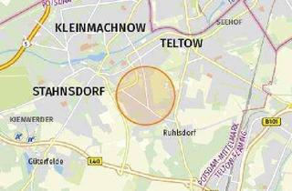 Grundstück zu kaufen in 14513 Teltow, IMMOBERLIN.DE - Toplage Teltow! Westwärts orientiertes & teilbares Baugrundstück