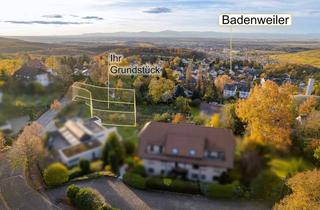 Grundstück zu kaufen in 79410 Badenweiler, Premium Grundstück(e) in Traumlage von Badenweiler mit 640qm