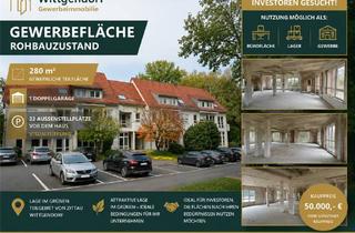 Gewerbeimmobilie kaufen in 02763 Zittau, Schnäppchen !!!! Gewerbefläche 281 m² Rohbau + 22 AST– Büro + Lager+