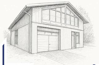 Gewerbeimmobilie kaufen in 24211 Preetz, Flexible Gewerbefläche mit Wohn-/Büroeinheit zum Kauf | Lütt Immobilien Kiel