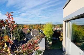 Penthouse kaufen in 90513 Zirndorf, Modernes Penthouse in Waldrandnähe: 4 Zimmer, Dachterrasse und Naturblick, zentrale Anbindung