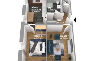 Wohnung kaufen in 73466 Lauchheim, Provisionsfrei+++Modernisierte 2-Zimmer-Wohnung in Lauchheim+++