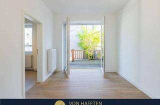 Wohnung kaufen in 23554 St. Lorenz Nord, Gartenwohnung in energetisch saniertem Altbau